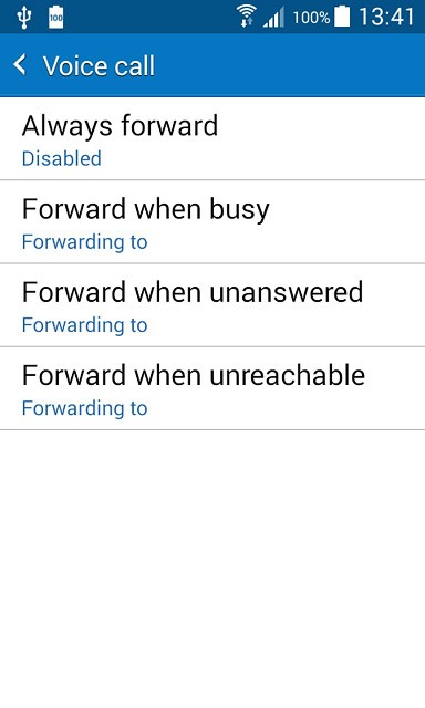 Forward when unanswered