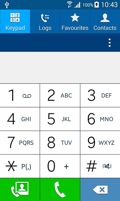 Press Keypad.