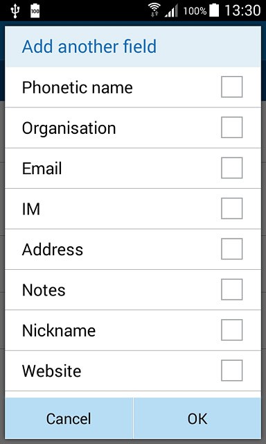 Press Email.