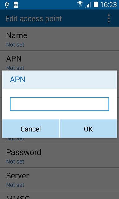Press OK.