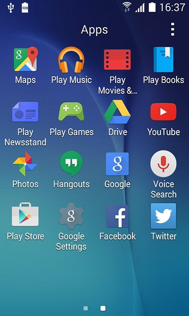 Press Play Store.