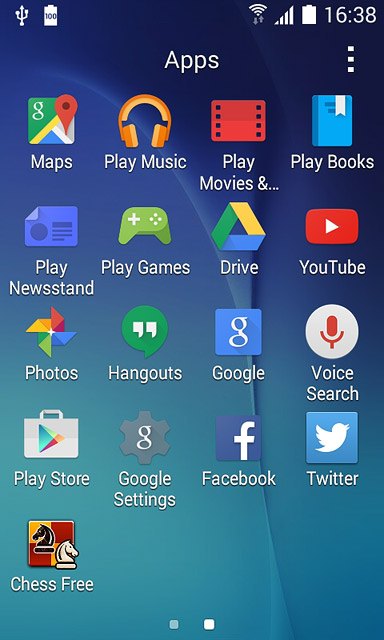 Press the app you've just installed.Follow the instructions on the display to use the app.