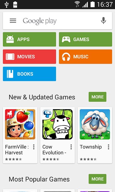 To search by category:Press APPS or GAMES.