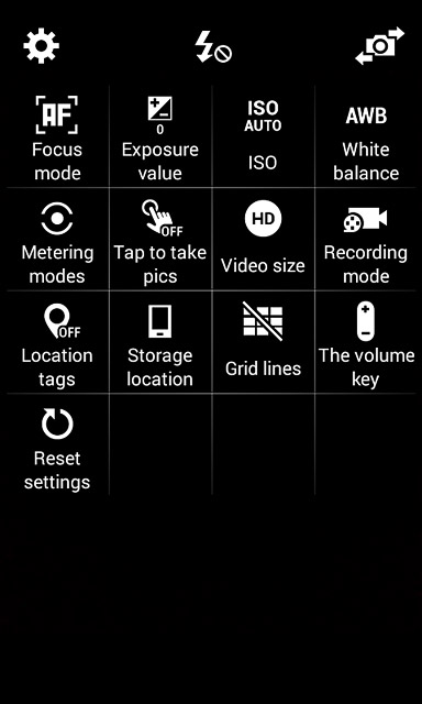 Press Storage location.