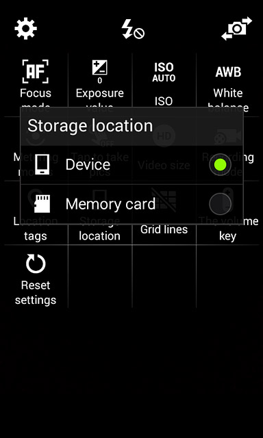 Press Device or Memory card.