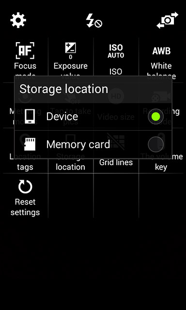 Press Device or Memory card.