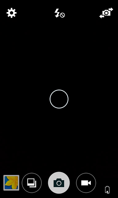 Press the video light icon repeatedly to turn the function on or off.