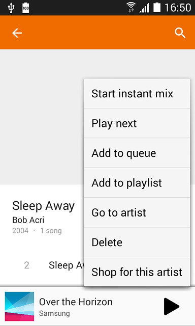 Press Add to playlist.