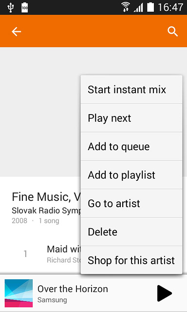 Press Add to playlist.