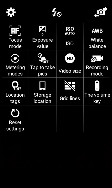 Press Location tags to turn the function on or off.