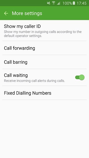 Press Fixed Dialling Numbers.