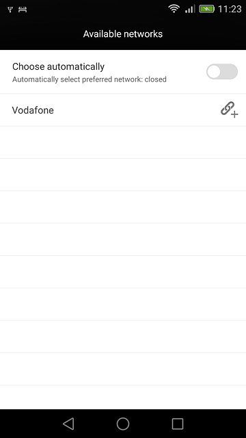 Press Choose automatically until the function is turned off.