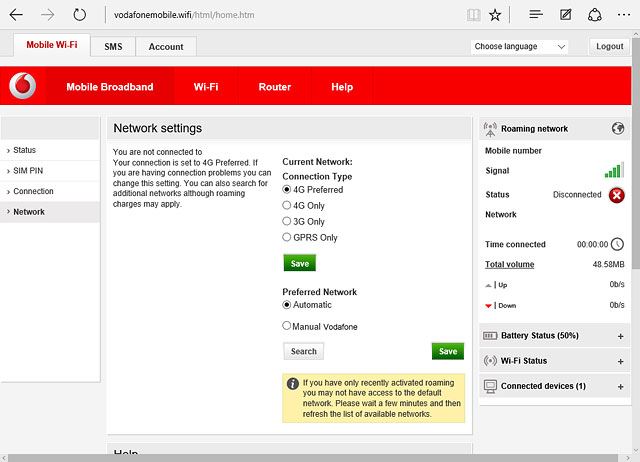 Highlight Automatic and click Save.