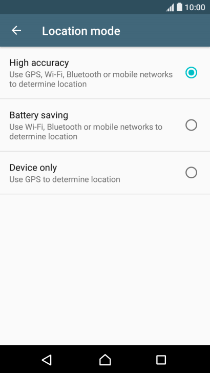 Sony Xperia Xa1 Turn Gps On Or Off Vodafone Ireland