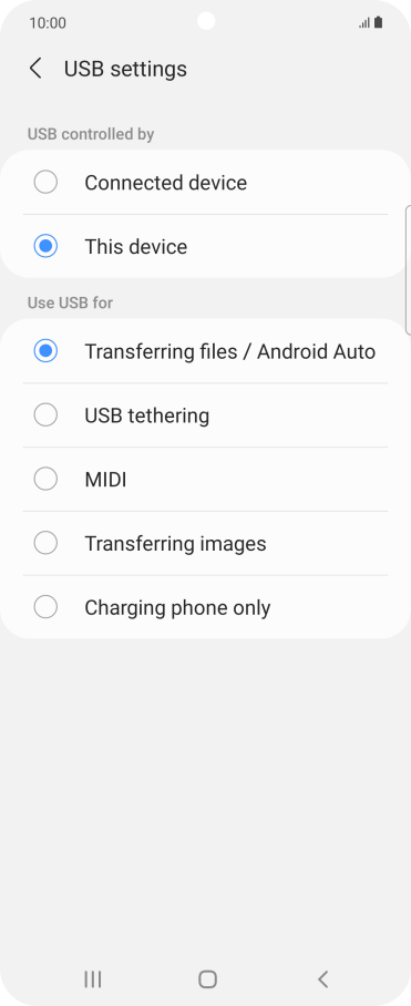 Samsung Galaxy Z Flip3 5G - Transfer files between computer and phone