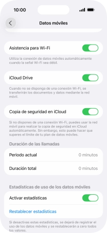 Pulsa el indicador junto a 