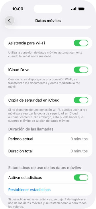 Pulsa el indicador junto a 