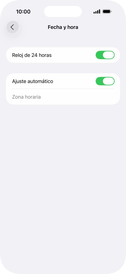 Desliza el dedo hacia arriba desde la parte inferior de la pantalla para terminar y volver a la pantalla de inicio.