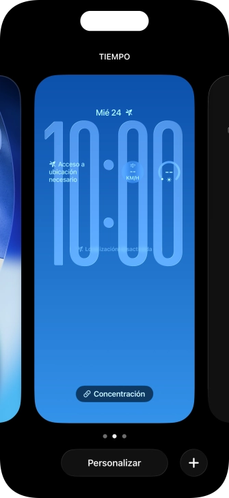 Pulsa Concentración.