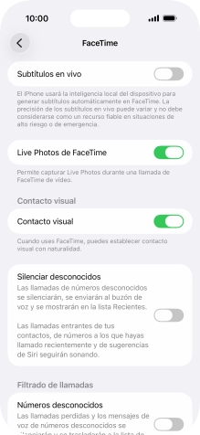 Pulsa el indicador junto a 