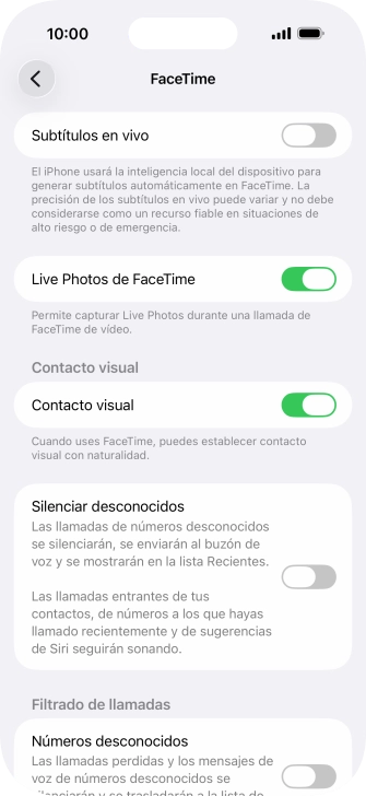 Pulsa el indicador junto a 