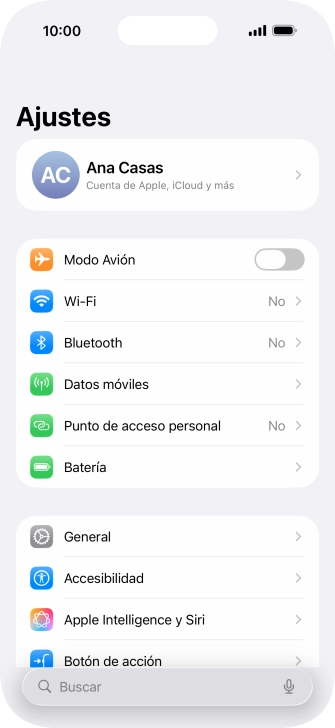 Pulsa Datos móviles.