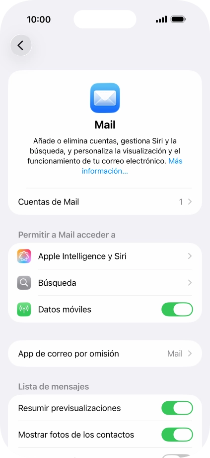 Pulsa Cuentas de Mail.