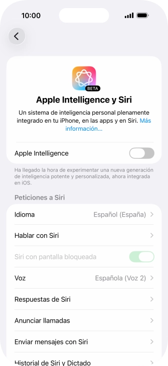 Pulsa el indicador junto a 