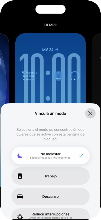 Pulsa el icono de cerrar.
