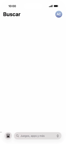 Pulsa en el campo de búsqueda e introduce el nombre o el tema de la app deseada.