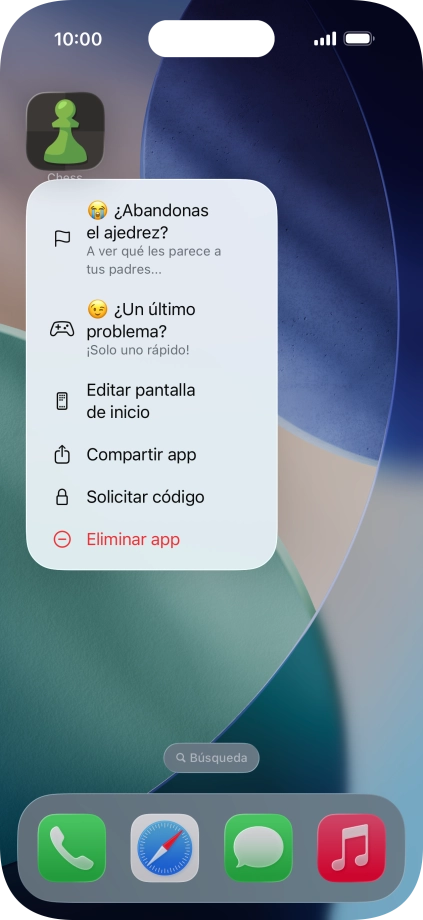Pulsa Solicitar código.