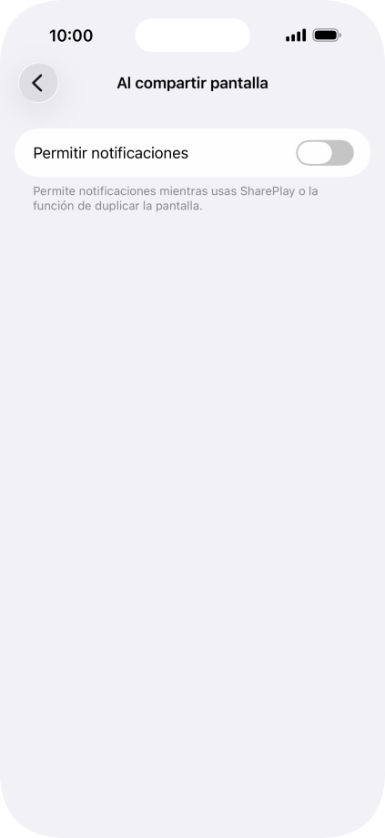 Pulsa el indicador junto a 