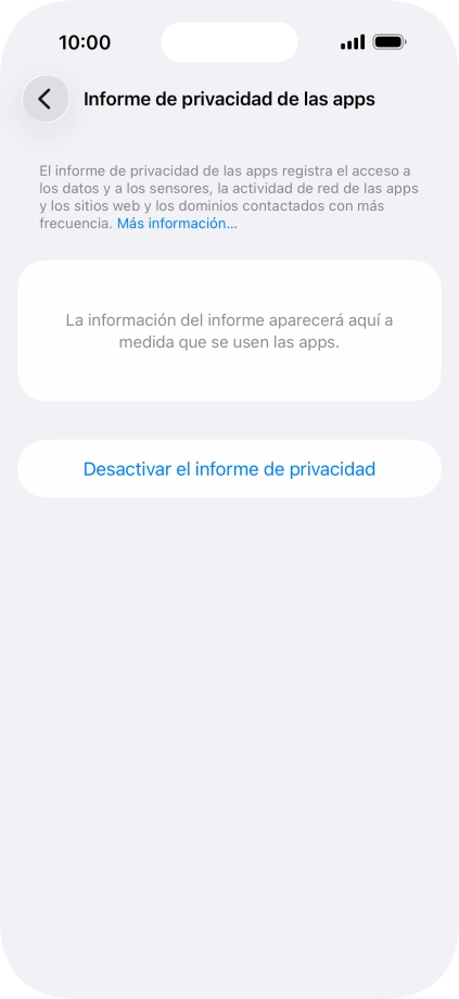 Desliza el dedo hacia arriba desde la parte inferior de la pantalla para terminar y volver a la pantalla de inicio.