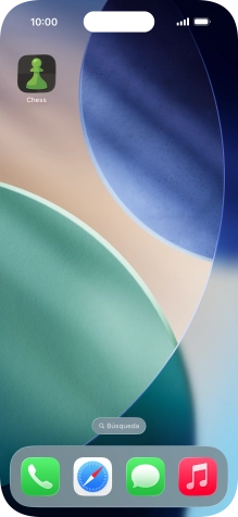 Pulsa la app deseada durante unos instantes.