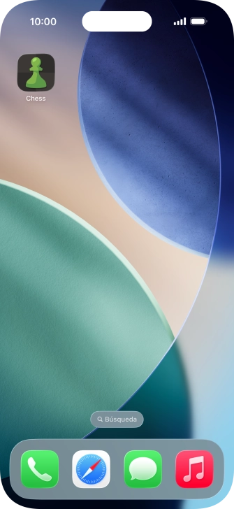 Pulsa la app deseada durante unos instantes.