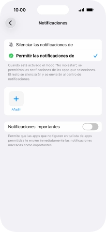 Pulsa el indicador junto a 
