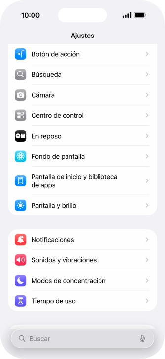 Pulsa Sonidos y vibraciones.