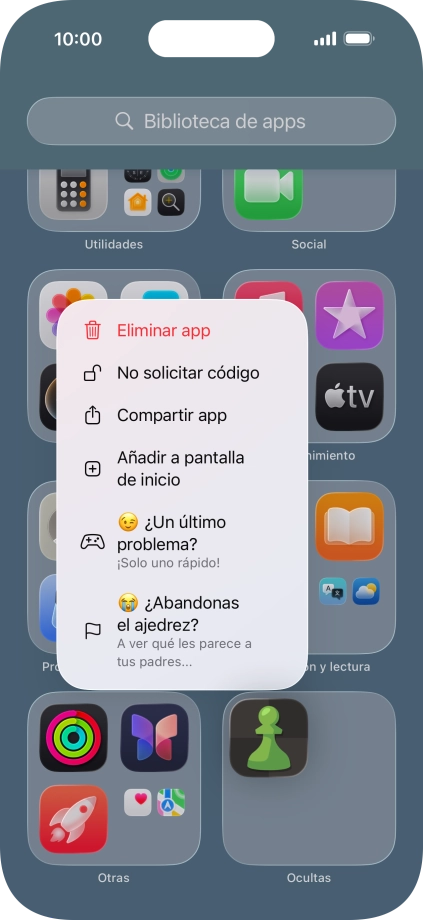 Pulsa No solicitar código.