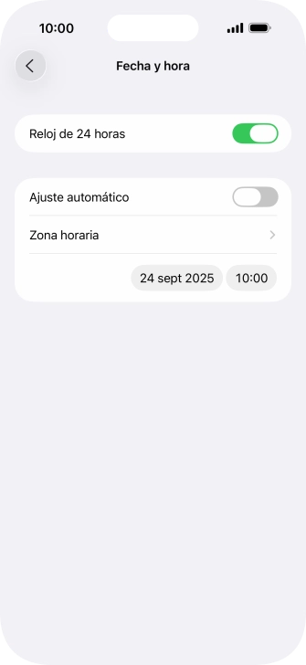 Pulsa el indicador junto a 