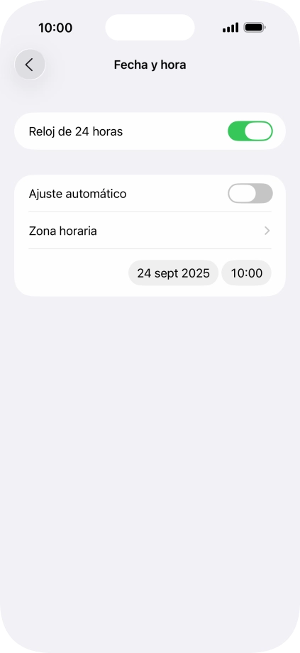 Pulsa el indicador junto a 