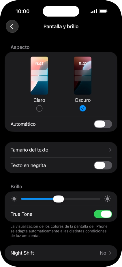 Pulsa el indicador junto a 