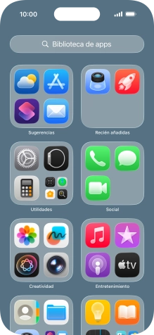 Pulsa la app deseada.
