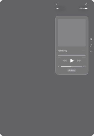 Slide your finger upwards starting from the bottom of the screen to return to the home screen.