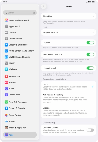 Press Silence to turn on the function.