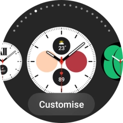 Press Customise.