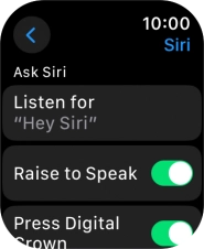 Press Listen for.