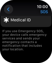 Press Medical ID.