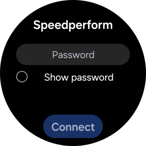 Press Password.
