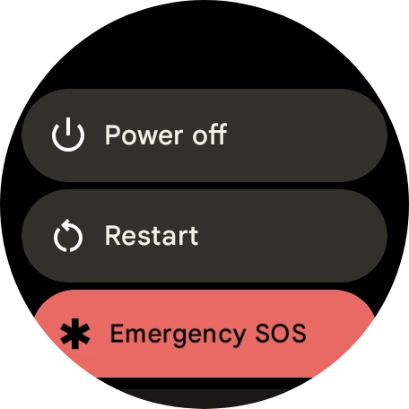 Press Power off.