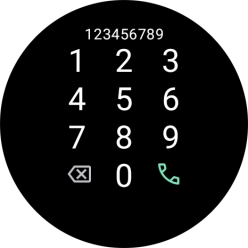 Press the call icon.